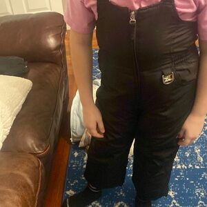 Black girls snow pants